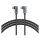 Kabel UNITEK kątowy podwójny USB-C 1m C14147ABK01-1M